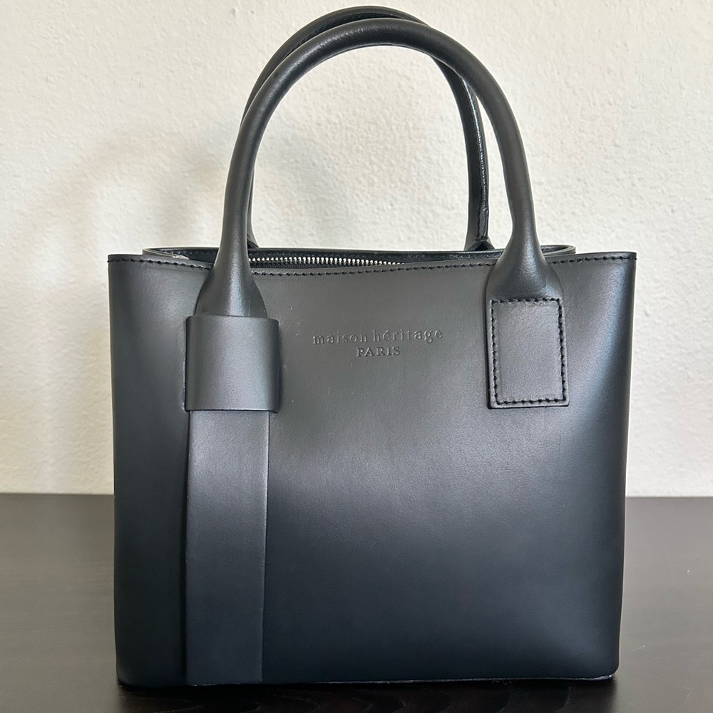 Maison Heritage Pairs Black Purse